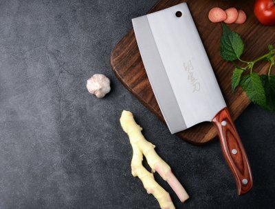 红木柄中号切片刀