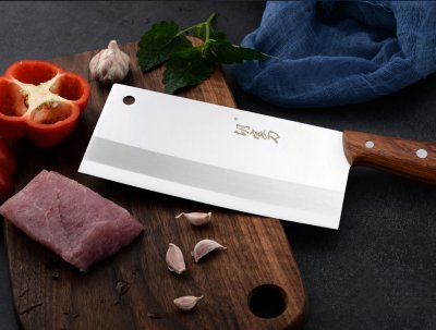 黄花梨柄中号桑刀